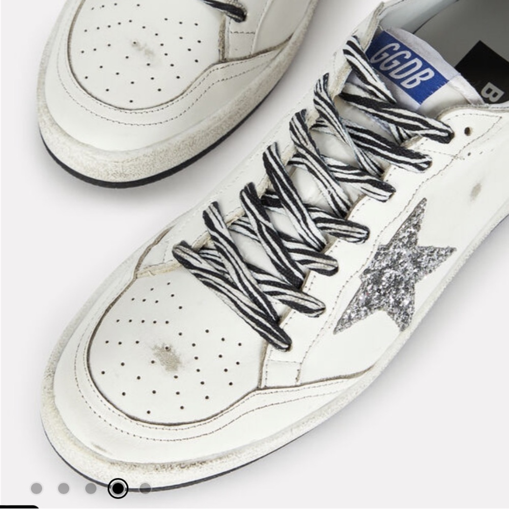 Golden Goose Intermix Ball Stars Sneakers - Picture 4 of 12